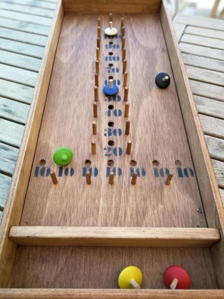 Location de jeux en bois à Guécélard